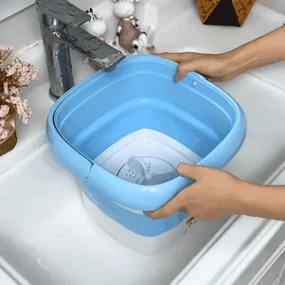 Mini kannettava pesukone: nopea pesu ja kuivaus