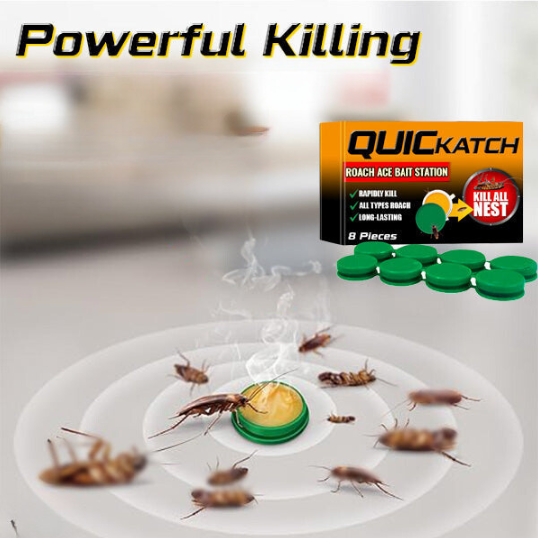 Bait station for cockroaches