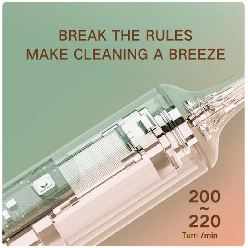 Silikon elektrisk tannbørste