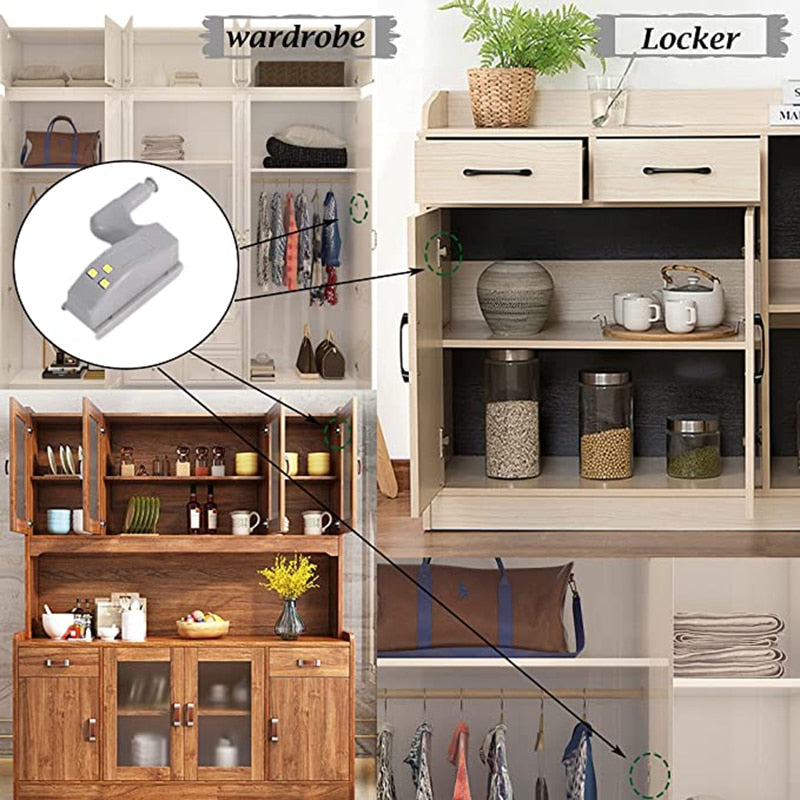 Világítsa meg szekrényeit automatikusan, egyszerűen