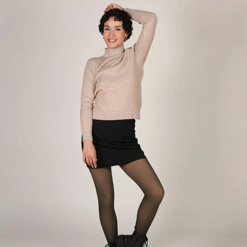 Le collant in poliestere trasparente