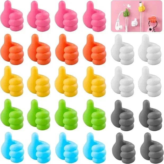 ThumbMate - Kreativ veggkrok i selvklebende silikon